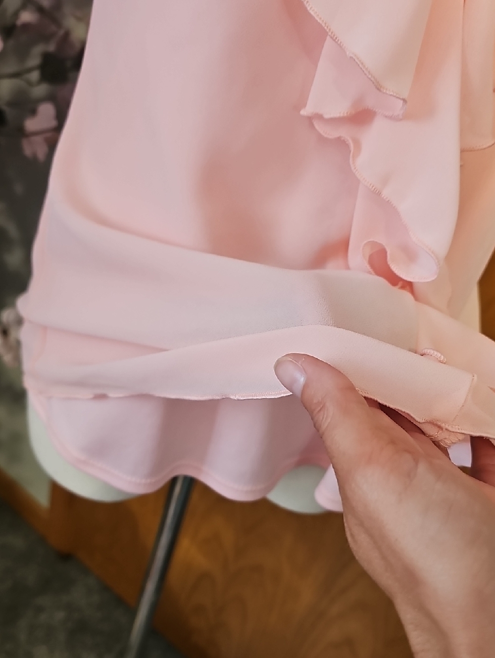 A.byer Light Pink Chiffon Tank Top - Picture 3 of 7